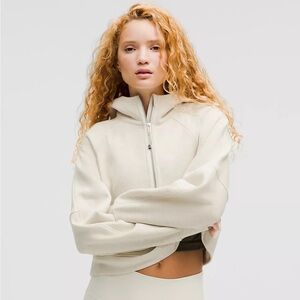 Scuba Oversized Half-Zip Hoodie NWT